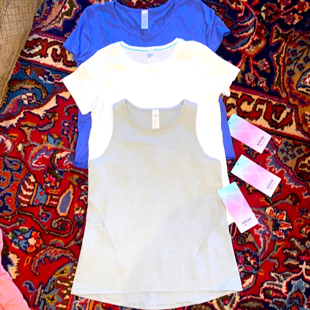 NWT IVIVVA Lululemon Girls Sz 12 T Tee Tank $35 each or 2/$45or 3/$55